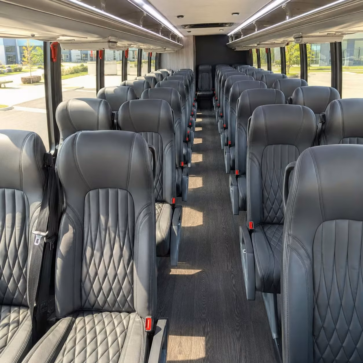 30 passenger minibus interior