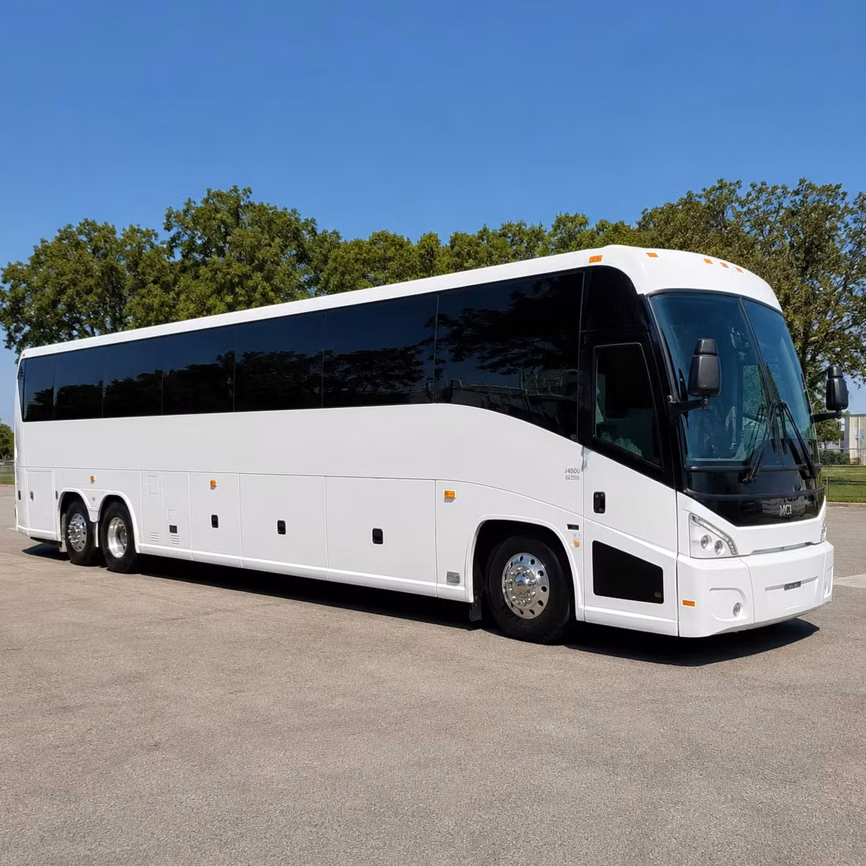 56 passenger charter bus