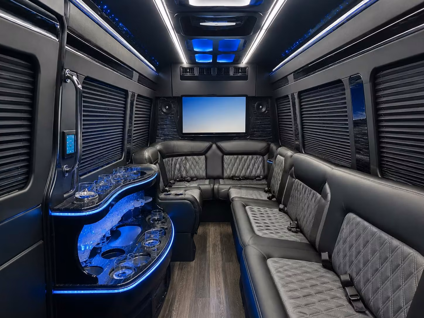 bus rental options for bakersfield trips