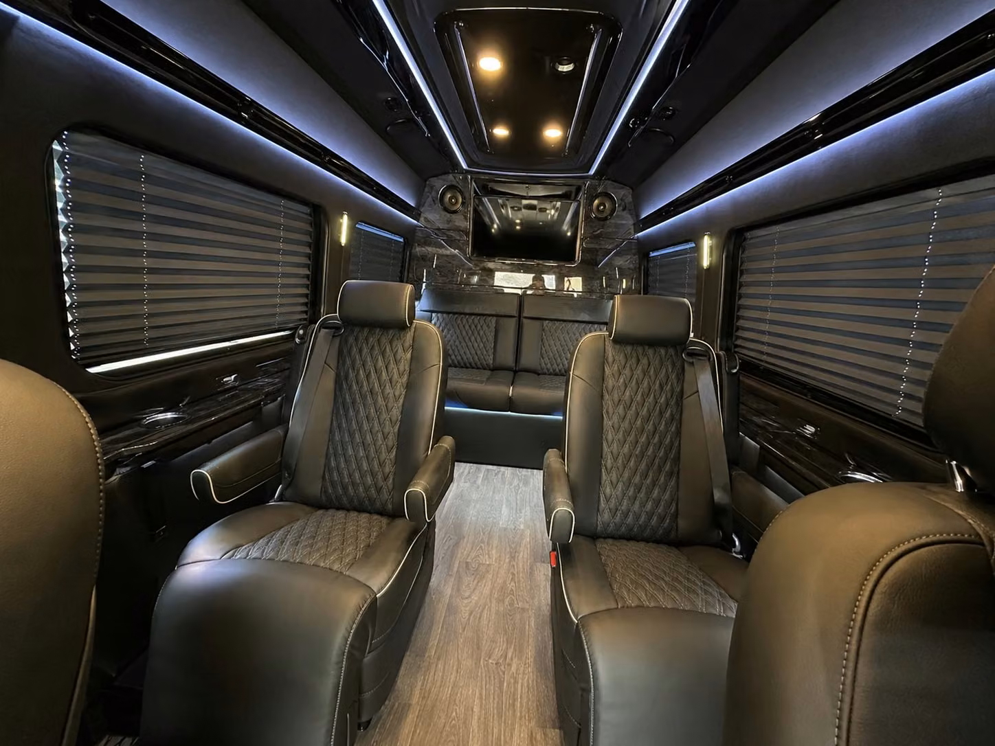 sprinter van with driver interior